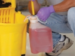 SmartDose can be used to fill buckets, bottles and machines.
