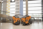 New TASKI Swingo XP scrubber drier.