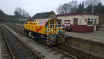 Clayton Equipment locomotive undergoing field trials.