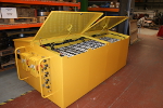 Battery pack for the Clayton Equipment locomotives.