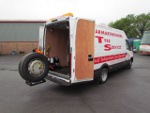 Carmarthenshire Tyre Services has installed another Single Wheel Lift from Penny Hydraulics on its latest service vehicle.