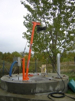 The Penny Hydraulics Davit Crane offers a highly convenient and practical way to handle loads at remote locations.